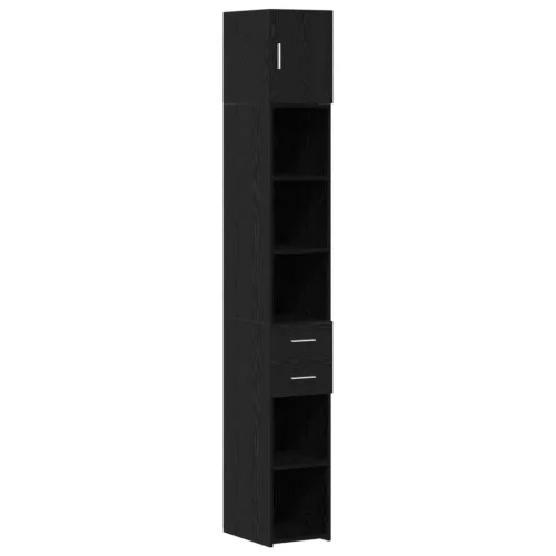  Faliszekrény Fekete tölgy 30x42.5x40 cm Mérnöki fa