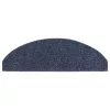  20 db öntapadós lépcsőszőnyeg, kék, nagy félkör, 65 x 21 x 4 cm
