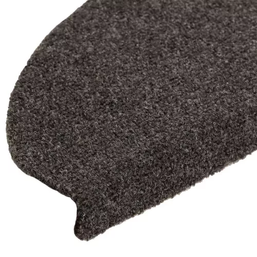  20 db öntapadós lépcsőszőnyeg 65 x 21 x 4 cm antracit színű, félkör alakú, nagy