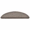  öntapadós lépcsőszőnyegek 30 db 56 x 17 x 3 cm bézs félkör alakú
