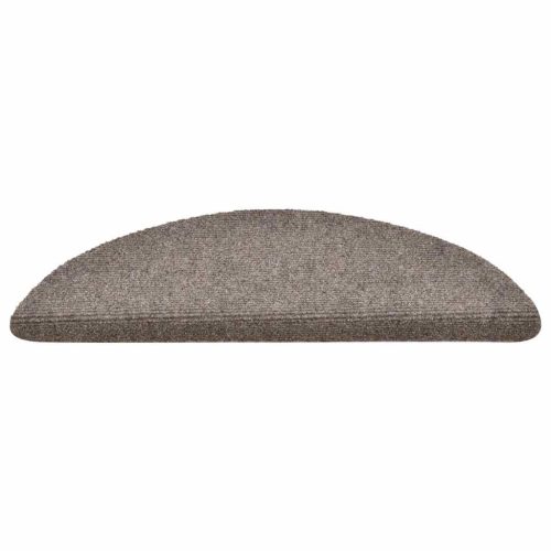  öntapadós lépcsőszőnyegek 30 db 56 x 17 x 3 cm bézs félkör alakú