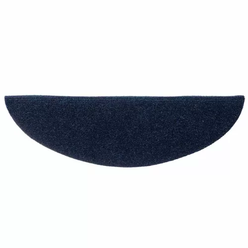  öntapadós lépcsőszőnyegek 30 db, 56 x 17 x 3 cm, sötétkék, félkör alakú