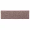  30 db öntapadós lépcsőszőnyeg, világosbarna, téglalap alakú széllel, 65 x 21 x 4 cm