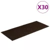  öntapadós lépcsőszőnyegek 30 db 60 x 25 cm barna téglalap alakú