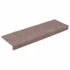 20 db öntapadós lépcsőszőnyeg, világosbarna, téglalap alakú széllel, 65 x 21 x 4 cm