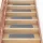  öntapadós lépcsőszőnyegek 30 db 76 x 20 cm világosszürke téglalap alakú