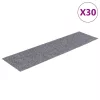  öntapadós lépcsőszőnyegek 30 db 76 x 20 cm világosszürke téglalap alakú
