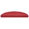  30 db bordeaux piros lépcsőszőnyeg 56x17x3 cm