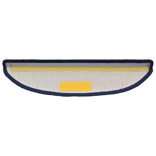  30 db kék félkör alakú lépcsőszőnyeg 56 x 17 x 3 cm