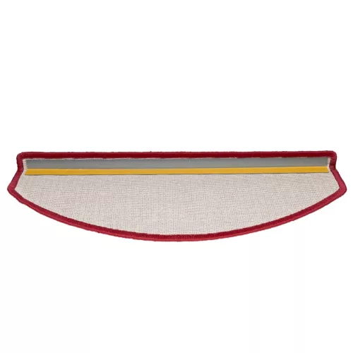  30 db bordeaux piros lépcsőszőnyeg 65x24x4 cm