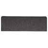  30 db antracitszürke lépcsőszőnyeg 65x21x4 cm