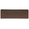  30 db lépcsőszőnyeg, kávébarna, téglalap alakú széllel, 65 x 21 x 4 cm