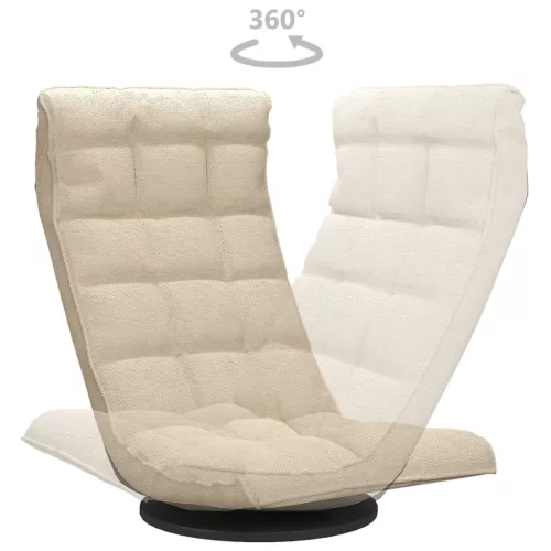   forgó irodaszék krémszínű szövettel