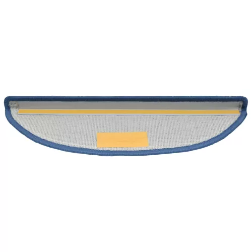  20 db kék félkör alakú lépcsőszőnyeg 56 x 17 x 3 cm