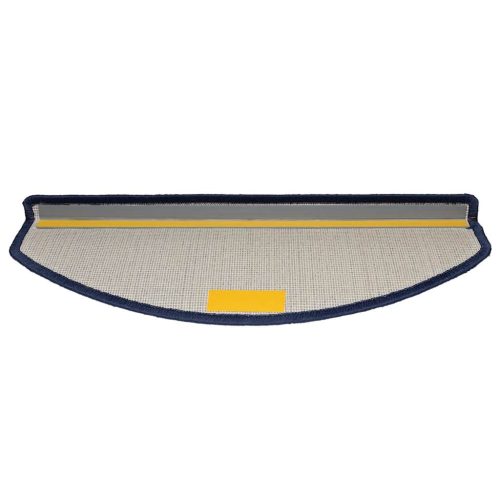  20 db kék, félkör alakú, nagy lépcsőszőnyeg 65 x 24 x 4 cm