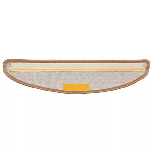  30 db bézs lépcsőszőnyeg 56x17x3 cm