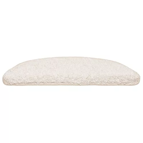  30 db fehér lépcsőszőnyeg 56x17x3 cm