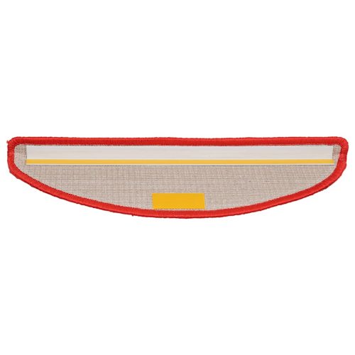  30 db piros lépcsőszőnyeg 56x17x3 cm