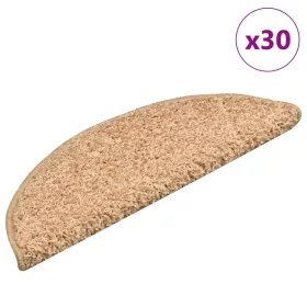  30 db aranyszínű lépcsőszőnyeg 56x17x3 cm