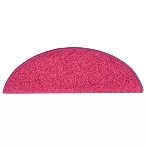  30 db rózsaszín lépcsőszőnyeg 56x17x3 cm