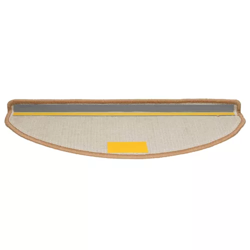  30 db bézs lépcsőszőnyeg 65 x 21 x 4 cm