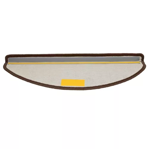  30 db barna lépcsőszőnyeg 65x21x4 cm