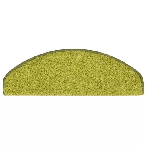  30 db zöld lépcsőszőnyeg 65 x 21 x 4 cm