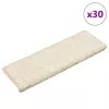  30 db fehér lépcsőszőnyeg 65 x 21 x 4 cm