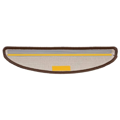  20 db barna lépcsőszőnyeg 56 x 17 x 3 cm