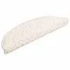  20 db fehér lépcsőszőnyeg 56x17x3 cm