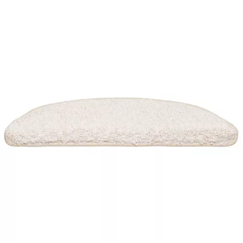  20 db fehér lépcsőszőnyeg 56x17x3 cm