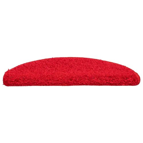  20 db piros lépcsőszőnyeg 56x17x3 cm