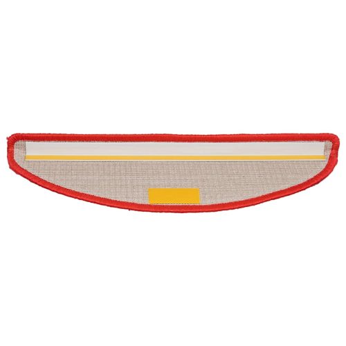  20 db piros lépcsőszőnyeg 56x17x3 cm