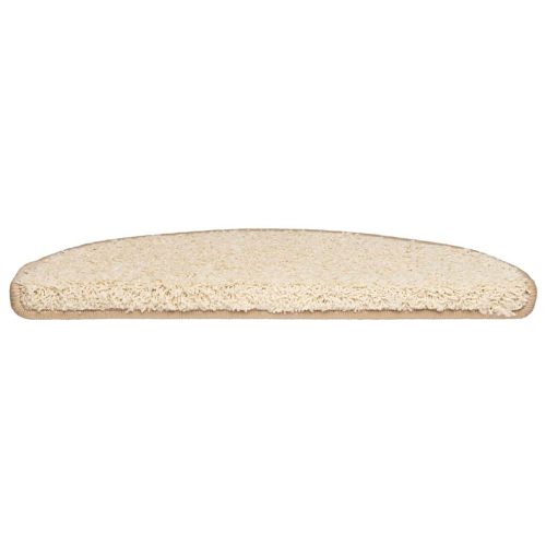  20 db krém lépcsőszőnyeg 65x21x4 cm