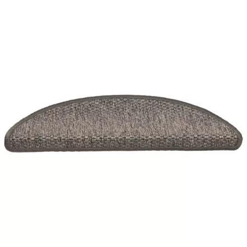  30 db lépcsőszőnyegek öntapadós szizál kinézetű 56x17x3 cm