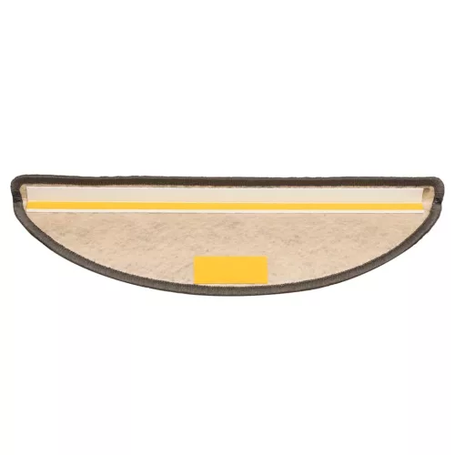  30 db lépcsőszőnyegek öntapadós szizál kinézetű 56x17x3 cm