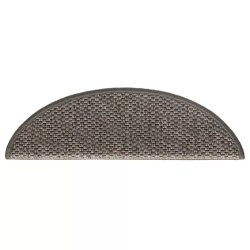  30 db lépcsőszőnyegek öntapadós szizál kinézetű 56x17x3 cm