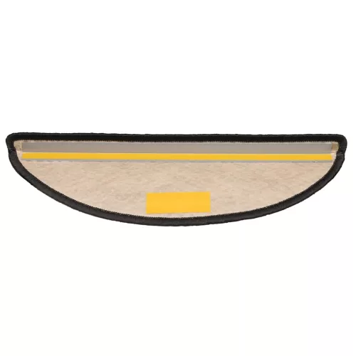  30 db lépcsőszőnyegek öntapadós szizál kinézetű 56x17x3 cm