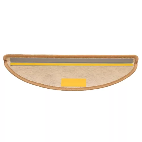  30 db lépcsőszőnyegek öntapadós szizál kinézetű 56x17x3 cm