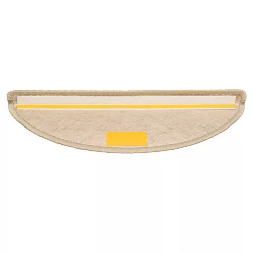  30 db lépcsőszőnyegek öntapadós szizál kinézetű 56x17x3 cm