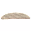  30 db lépcsőszőnyegek öntapadós szizál kinézetű 56x17x3 cm