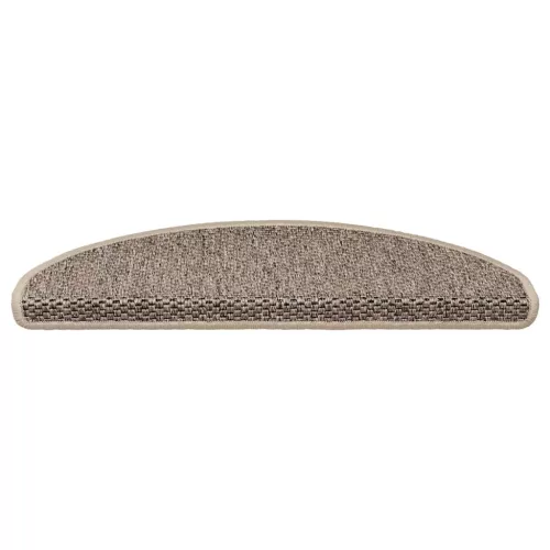  30 db lépcsőszőnyegek öntapadós szizál kinézetű 65x21x4 cm