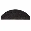  20 db fekete öntapadó lépcsőszőnyeg 56 x 17 x 3 cm