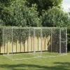 Kutyaketrec Ezüst 400 x 200 x 200 cm Horganyzott acél