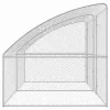  Kutyaház tárolóval 2 pcs Ezüst 4 x 2 x 2 m Acél