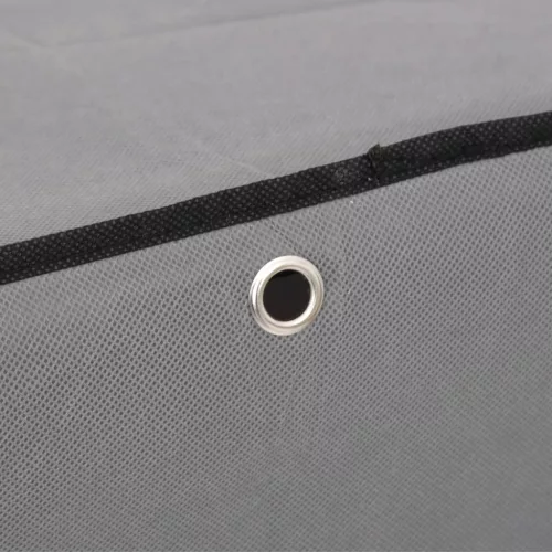  szürke szövet cipősszekrény 60 x 28 x 90 cm