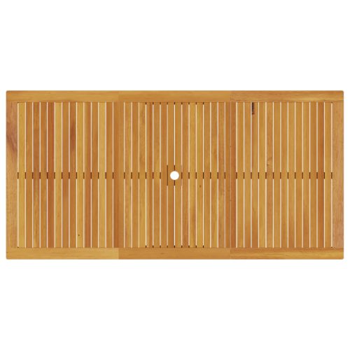  9 darabos kerti étkező szett akác fából