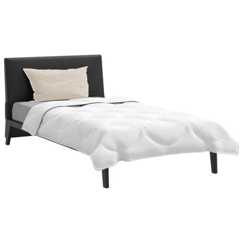  2-in-1 Paplan párnával 2 pcs Fehér 135 x 200 cm Mikroszálas