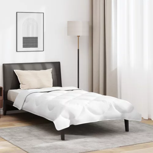  2-in-1 Paplan párnával 2 pcs Fehér 135 x 220 cm Mikroszálas
