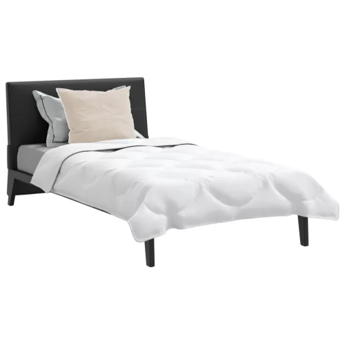  2-in-1 Paplan párnával 2 pcs Fehér 140 x 220 cm Mikroszálas
